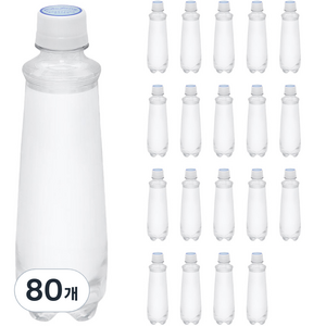 초정탄산수 ECO 무라벨, 350ml, 80개