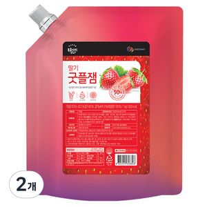 복음자리 딸기 굿플잼, 2개, 1kg