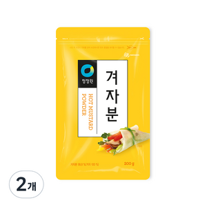 청정원 겨자분, 200g, 2개