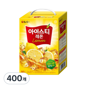 담터 아이스티 레몬, 14g, 80개입, 5개