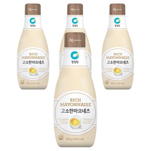 청정원 고소한 마요네즈, 800g, 4개