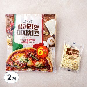 소와나무 이태리안 피자치즈, 420g, 2개