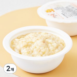 짱죽 중기 9개월부터 이유식 한우단호박테프죽, 혼합맛(한우/단호박테프), 200g, 2개