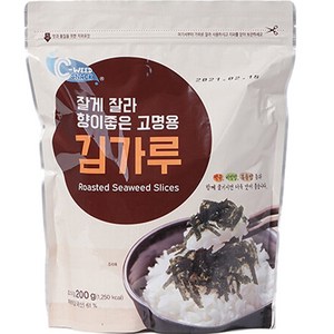 예맛 잘게 잘라 향이 좋은 고명용 김가루, 200g, 1개