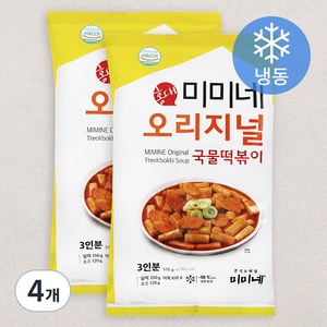 미미네 오리지널 국물떡볶이 (냉동), 570g, 4개