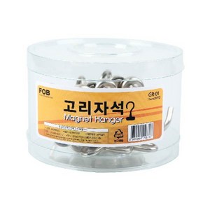 포비월드 고리자석통 GR-01, 1개