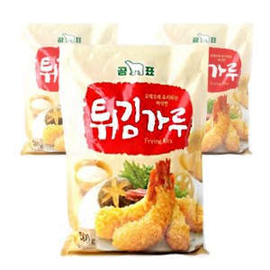 곰표 튀김가루, 500g, 3개