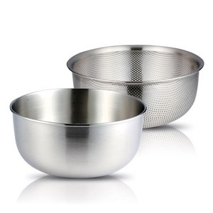 쿡에버 COOK304 믹싱볼/펀칭볼 2종세트 24cm, 믹싱볼 + 펀칭볼, 1세트