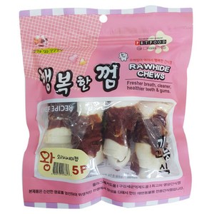 행복한껌 강아지간식 5p, 오리고기, 1개