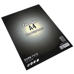 폼텍 전산 잉크젯 투명 라벨지 IC-3130, 1칸, 5개