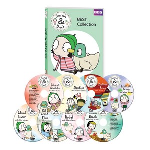 사라앤덕 유아영어 DVD 8종 세트, 8CD