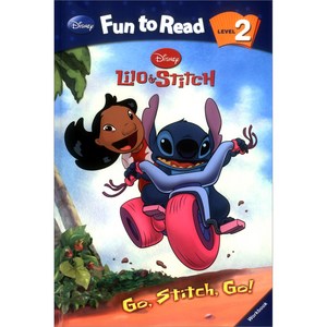 Disney Fun to Read Level 2-13: Go Stitch Go! (Lilo & Stitch), 투판즈