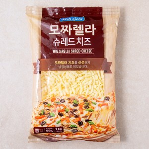 리치골드 모짜렐라 슈레드 치즈, 1kg, 1개