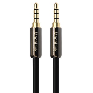 마하링크 3.5mm 4극 스테레오 AUX 고급형 오디오 케이블, ML-ST4H100(10M), 혼합 색상