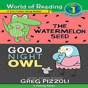 Watemelon Seed the and Good Night Owl 2-In-1 Listen-Along Reade:2 Funny Tales [With Audio CD], Taah DeWitt