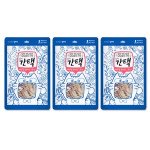 간택 고양이간식 생선살 30g, 게맛살슬라이스, 3개