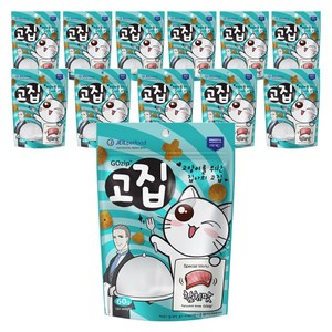 고집 고양이 간식, 참치, 60g, 12개