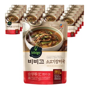 비비고 소고기장터국, 500g, 18개