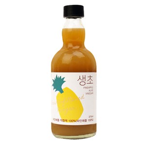 생생초 생초 파인애플, 375ml, 1개