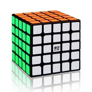 치이큐크 치정S 큐브 5x5x5, 블랙베이스, 1개