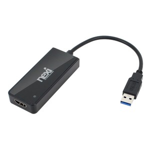 넥시 USB 3.0 to HDMI 컨버터, NX-U3TH324, 1개