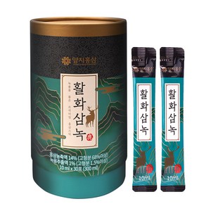 양지홍삼 활화삼녹, 30개, 10ml