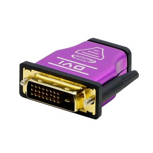 마하링크 HDMI 암 to DVI 수 F/M 메탈 변환 젠더, ML-HG03, 1개