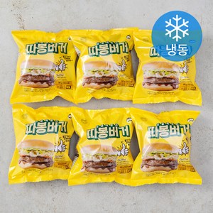 싱글팩토리 따봉버거 (냉동), 145g, 6개