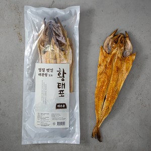 청해명가 껍질 벗긴 대관령 제수용 황태포 3미, 210g, 1팩