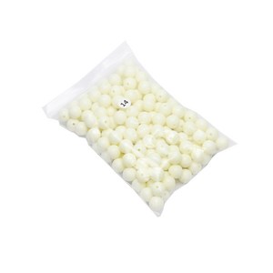 파티드레싱 캔디컬러 구슬 250g 14mm, 아이보리, 1개