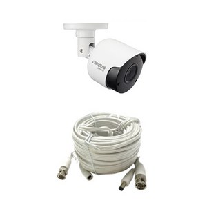 캠플러스 CCTV 뷸렛 카메라 200만화소 + 고급 동축 케이블, CPB-201, 1개