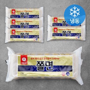 천일냉동 쫄면 (냉동), 2kg, 6개