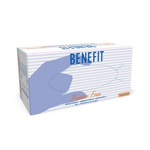 benefit 라텍스 장갑, 화이트 아이보리, 미니(XS), 1개