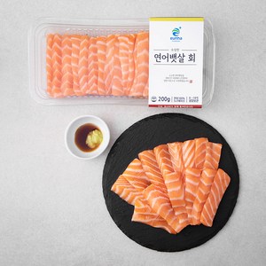 은하수산 노르웨이 연어 뱃살 회 (냉장), 200g, 1팩