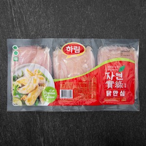 자연실록 무항생제 인증 닭안심 (냉장), 1.5kg, 1개