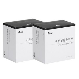 바이홈 뽑아쓰는 일회용 수세미 30매입, 블랙, 2개