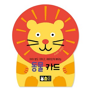 TOY 플래시 카드, 동물, 블루래빗