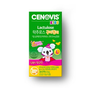 세노비스 유아용 락추로스 구미젤리 망고맛 120g, 30정, 1개