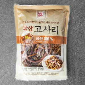 친정엄마 국산 데친고사리, 450g, 1개