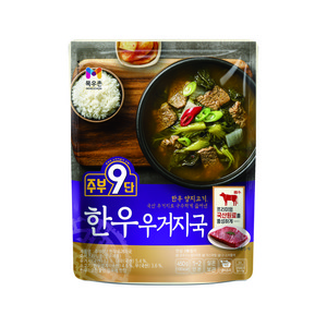 주부9단 목우촌 한우 우거지국, 450g, 1개