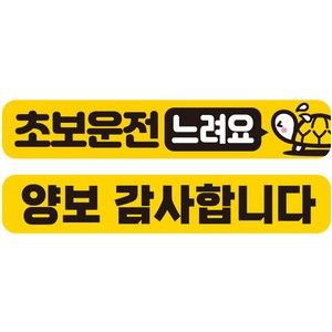 제제데코 칼라 고휘도 반사 자석스티커 초보 라지 C280 2p 세트, 1세트, CC013 + CC019