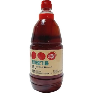 식자재왕 참깨향기름, 1.8L, 1개