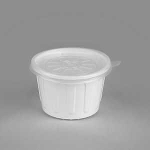 스완 국 찜 탕 도시락 배달 일회용기 105파이 대 백색 350ml, 200개, 1세트