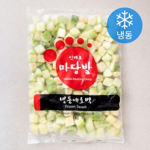 마당발 애호박 다이스 (냉동), 1kg, 1개