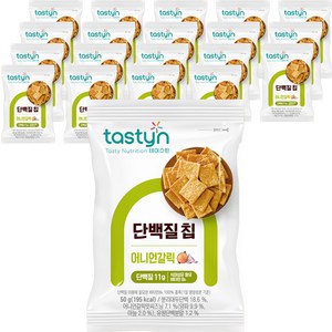 테이스틴 종근당건강 단백질칩 어니언갈릭, 50g, 20개