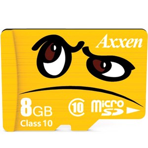 액센 프리미엄 Class10 UHS-1 캐릭터 mico SD 카드, 8GB, 1개