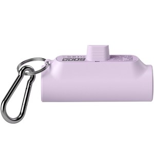 PANTONE 미니 파워뱅크 보조배터리 5000mAh C타입, PTPB-02(C타입), 드리미 퍼플