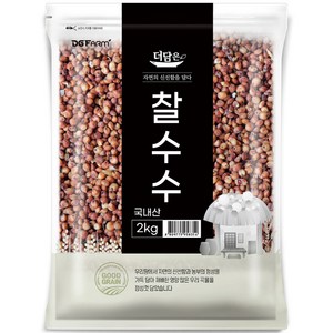 더담은 찰수수, 2kg, 1개