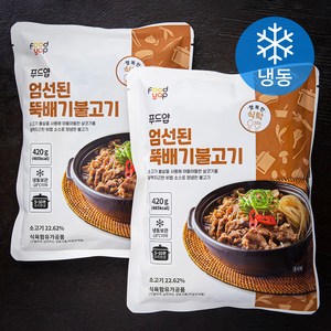 푸드얍 엄선된 뚝배기 불고기 (냉동), 420g, 2개