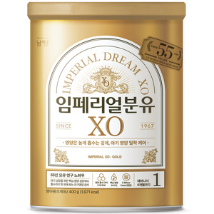 임페리얼 XO 올 뉴 에디션 분유 1단계, 400g, 1개